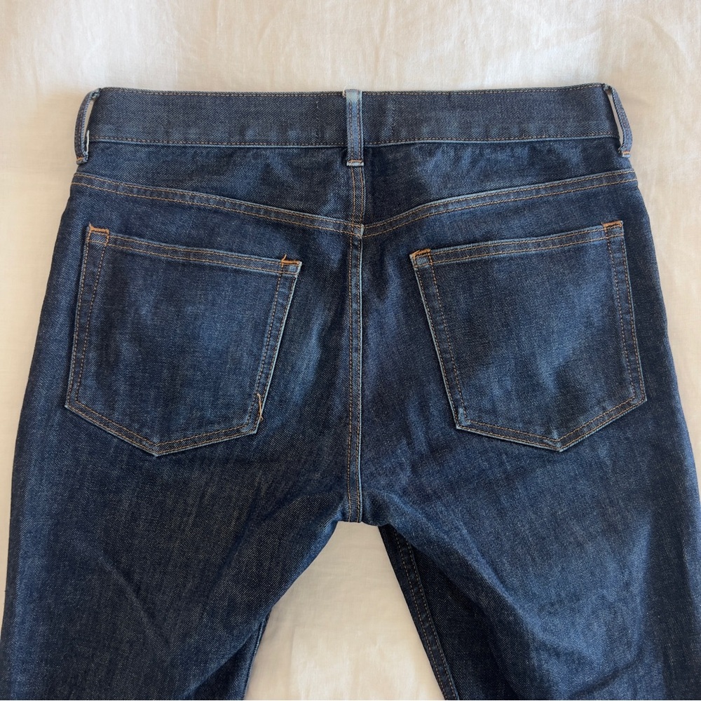 EVERLANE Men’s Dark Denim Blue Skinny Jeans 32 waist 32 length - Picture 10 of 10